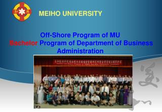 Off-Shore Program of MU Bachelor Program of Department of Business Administration