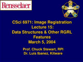 CSci 6971: Image Registration Lecture 15: Data Structures &amp; Other RGRL Features March 5, 2004