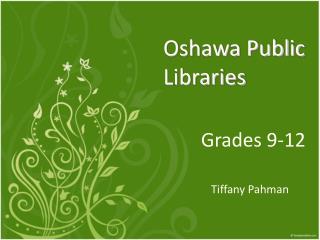 Oshawa Public Libraries