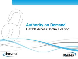 Authority on Demand Flexible Access Control Solution
