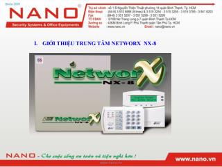 GIỚI THIỆU TRUNG TÂM NETWORX NX-8