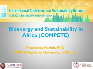 Bioenergy and Sustainability in Africa (COMPETE)