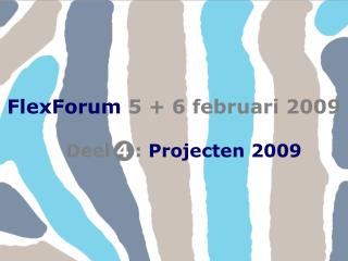 FlexForum 5 + 6 februari 2009