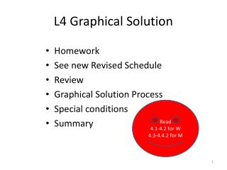 L4 Graphical Solution