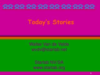 Today’s Stories