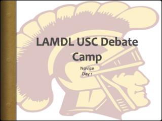 LAMDL USC Debate Camp