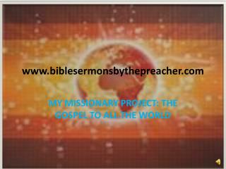 biblesermonsbythepreacher