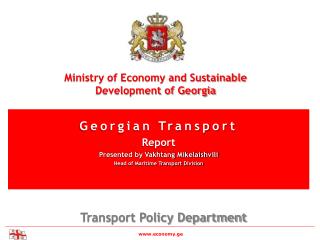 Ministry of Economy and Sustainable Development of Georgia