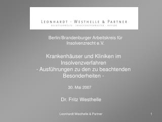 Leonhardt Westhelle &amp; Partner