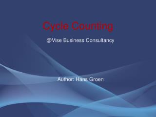 Cycle Counting