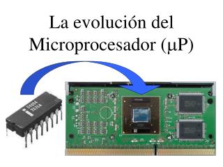 La evolución del Microprocesador ( P)
