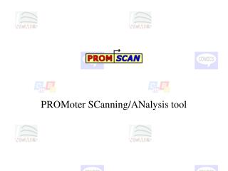 PROMoter SCanning/ANalysis tool