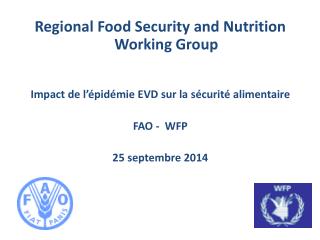 Regional Food Security and Nutrition Working Group