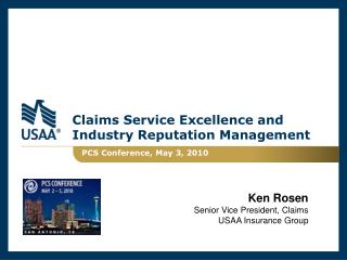 Claims Service Excellence and Industry Reputation Management
