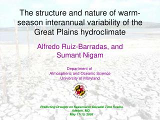 The structure and nature of warm-season interannual variability of the Great Plains hydroclimate