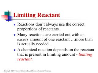 Limiting Reactant