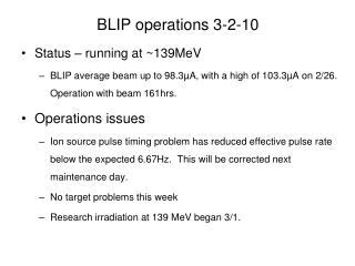 BLIP operations 3-2-10