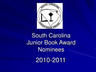 South Carolina Junior Book Award Nominees