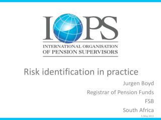 Risk identification in practice