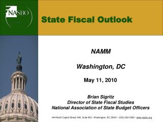 State Fiscal Outlook