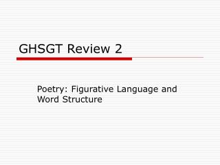 GHSGT Review 2