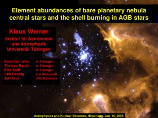 Element abundances of bare planetary nebula central stars and the shell burning in AGB stars