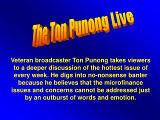 The Ton Punong Live