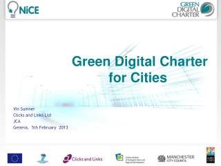 Green Digital Charter for Cities