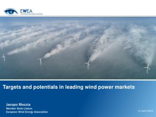 Targets and potentials in leading wind power markets