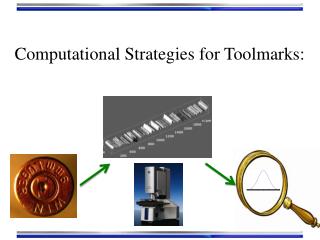Computational Strategies for Toolmarks: