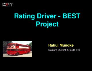 Rating Driver - BEST Project