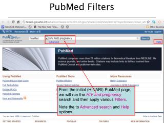 PubMed Filters
