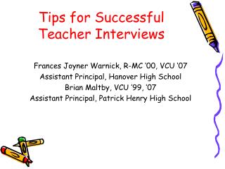 Tips for Successful Teacher Interviews