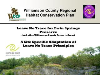 Williamson County Regional Habitat Conservation Plan