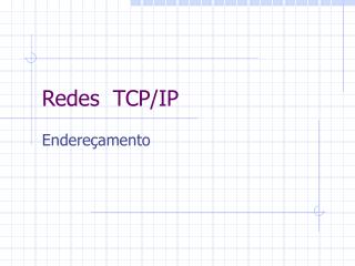 Redes TCP/IP