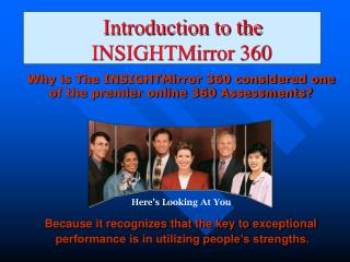 Introduction to the INSIGHTMirror 360