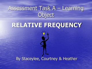 Assessment Task A – Learning Object