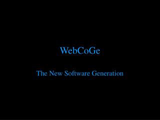WebCoGe