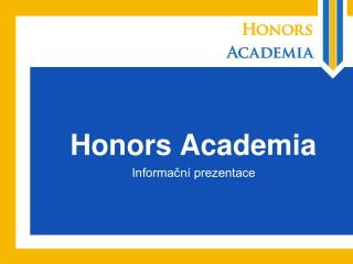 Honors Academia
