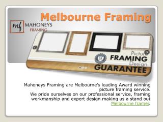 Picture Framing Melbourne