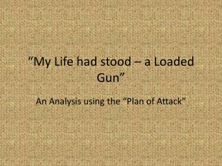 “My Life had stood – a Loaded Gun”