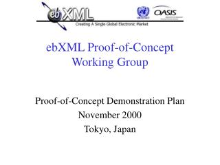 ebXML Proof-of-Concept Working Group