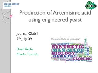 Production of Artemisinic acid using engineered yeast
