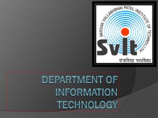 Department of information technology