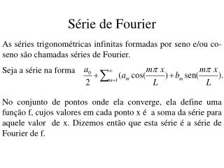 Série de Fourier