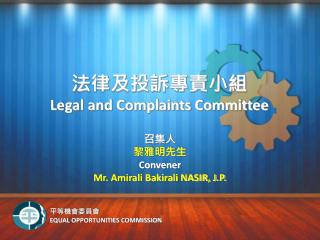 法律及投訴專責小組 Legal and Complaints Committee