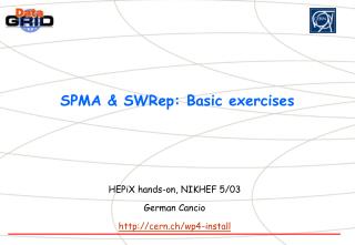 SPMA &amp; SWRep: Basic exercises