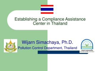 Establishing a Compliance Assistance Center in Thailand