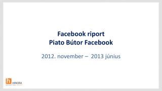 Facebook riport Piato Bútor Facebook