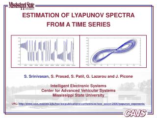 ESTIMATION OF LYAPUNOV SPECTRA FROM A TIME SERIES